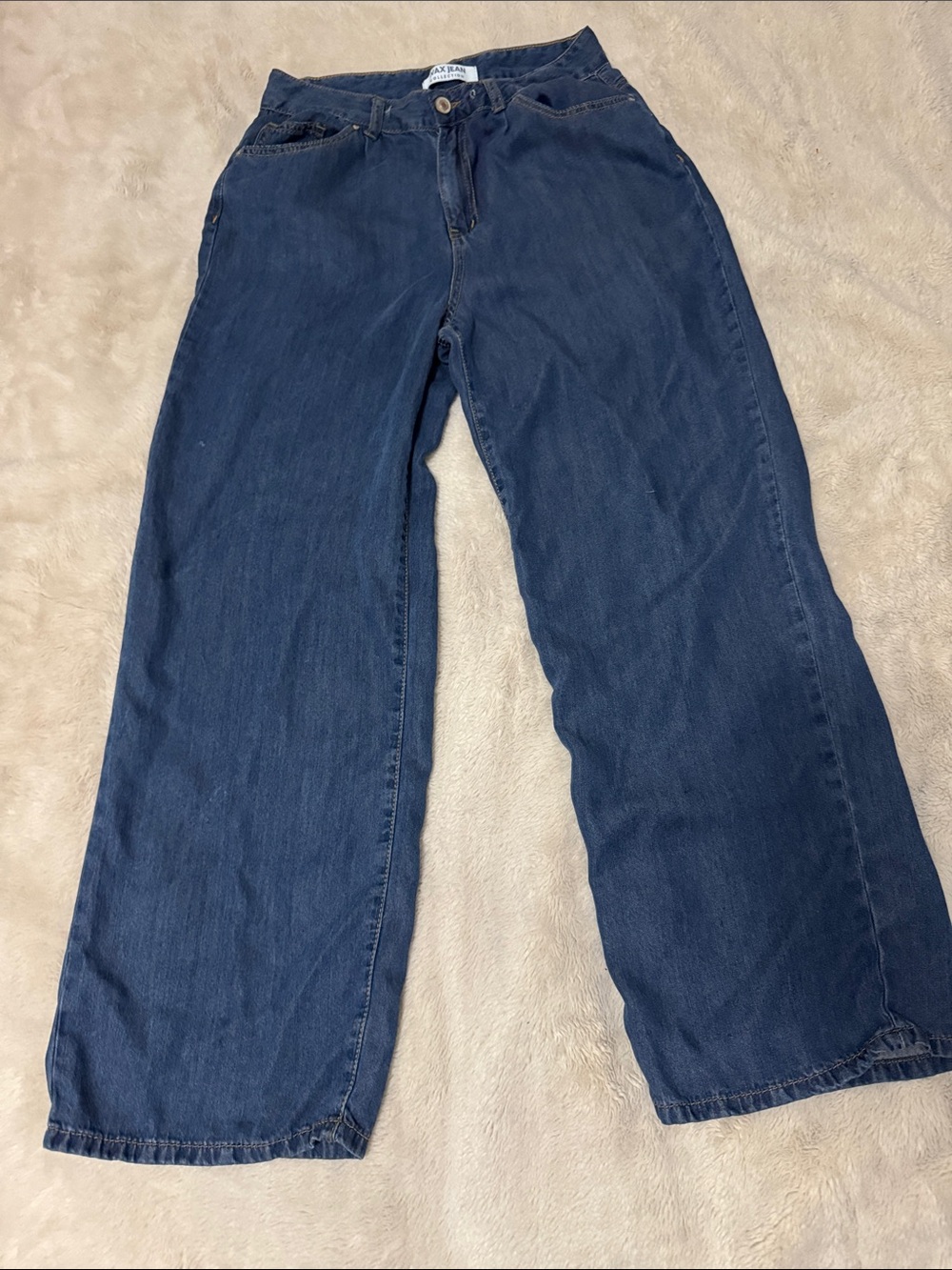 Wax Jean | Relaxed Wide-Leg Soft Material Jeans — 11